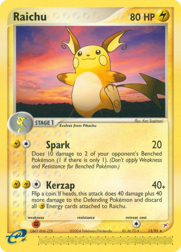Raichu card image