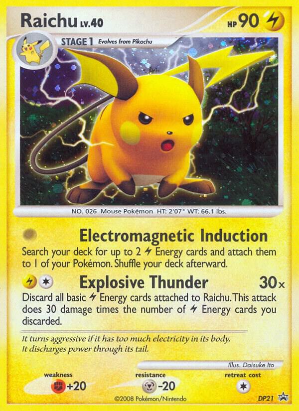 Raichu - DP21 card image