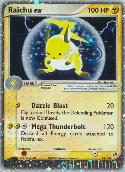 Raichu ex card image