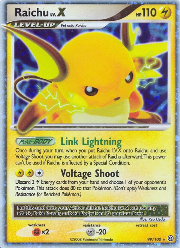 Raichu LV.X card image