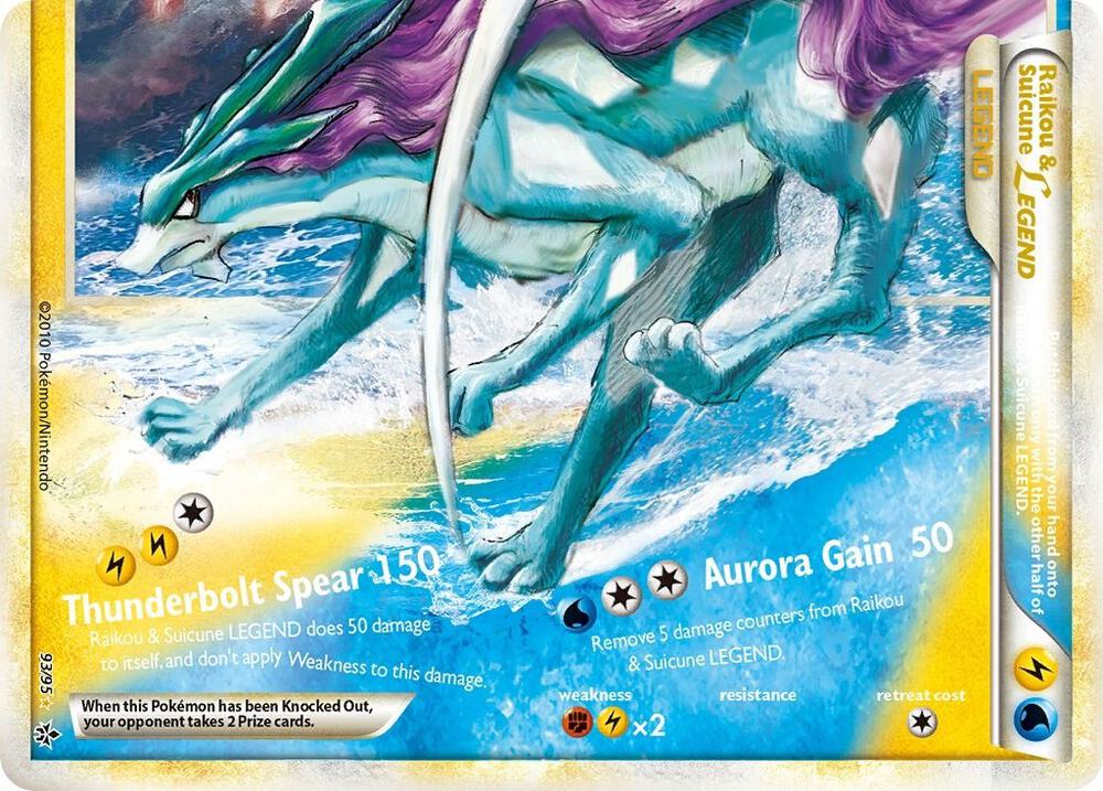 Raikou & Suicune Legend (Bottom) card image