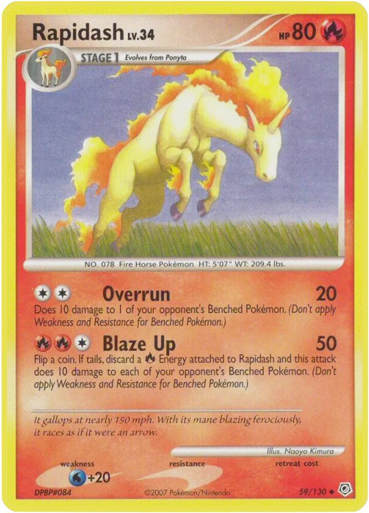 Rapidash card image