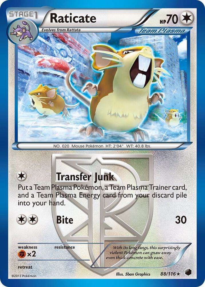 Raticate (Team Plasma) card image