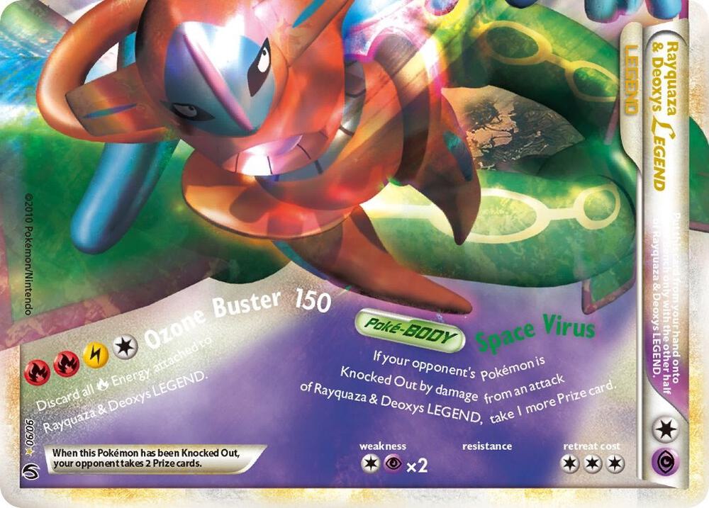 Rayquaza & Deoxys Legend (Bottom) card image