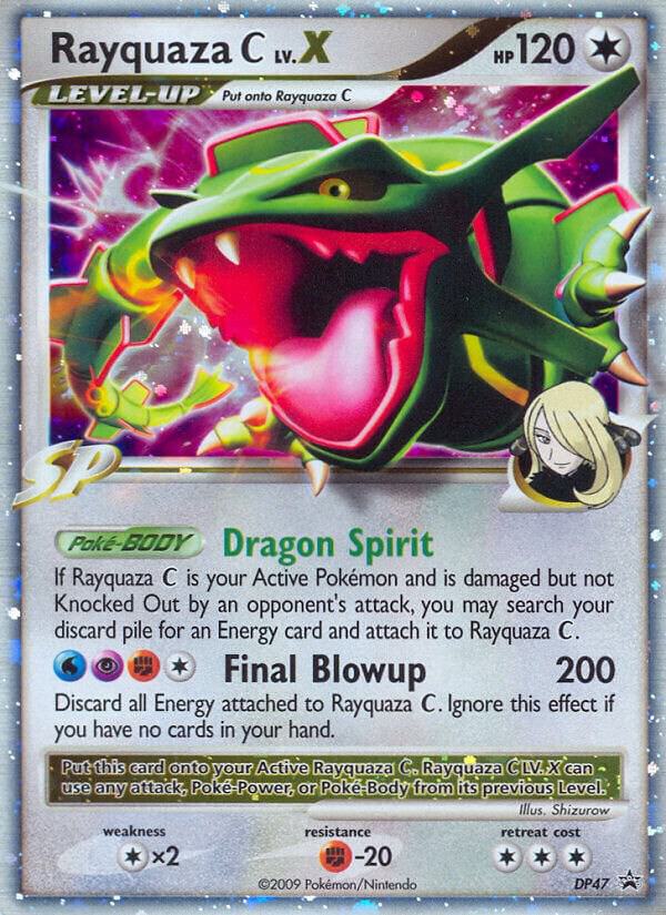 Rayquaza C LV.X - DP47 card image