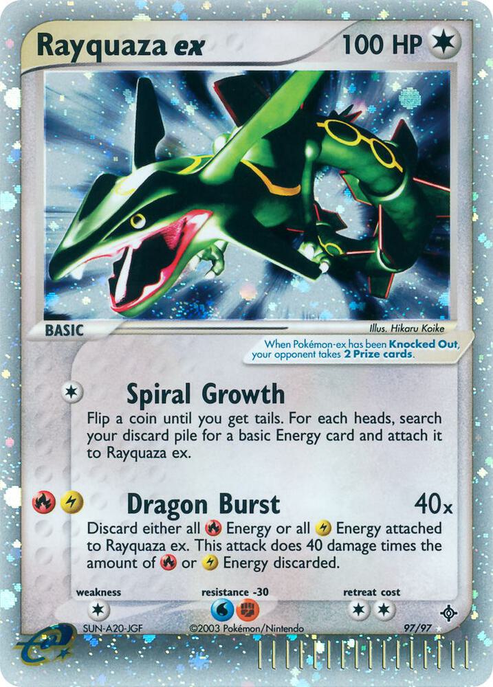 Rayquaza ex card image