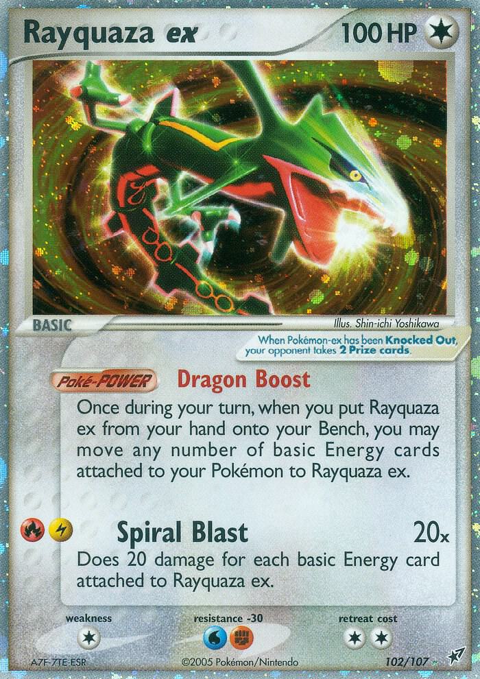 Rayquaza ex card image