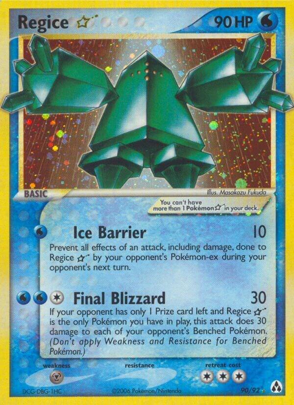 Regice Star card image