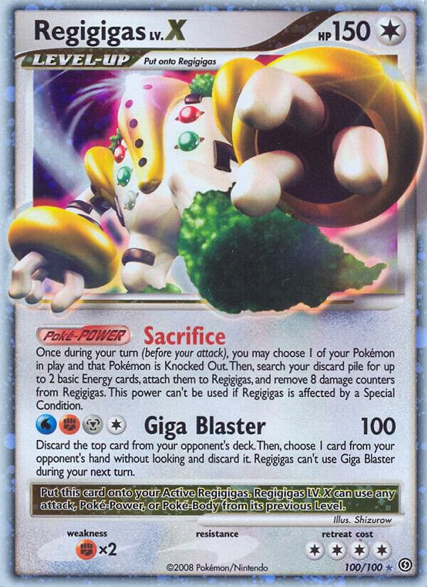 Regigigas LV.X card image
