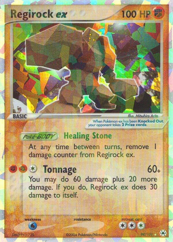 Regirock ex card image