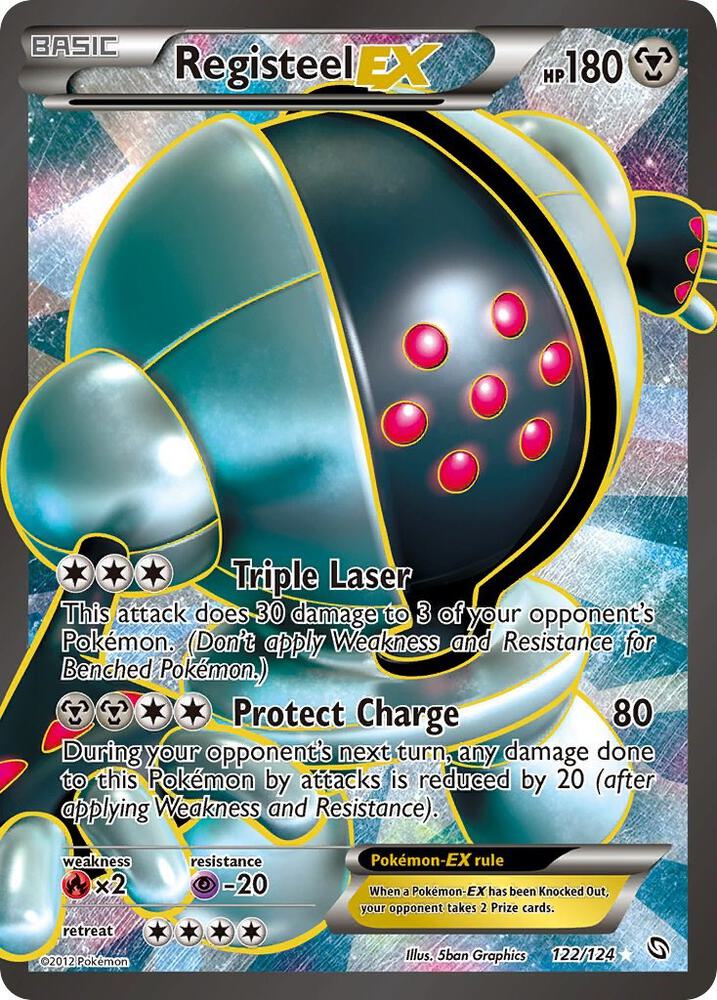 Registeel EX (122 Full Art) card image