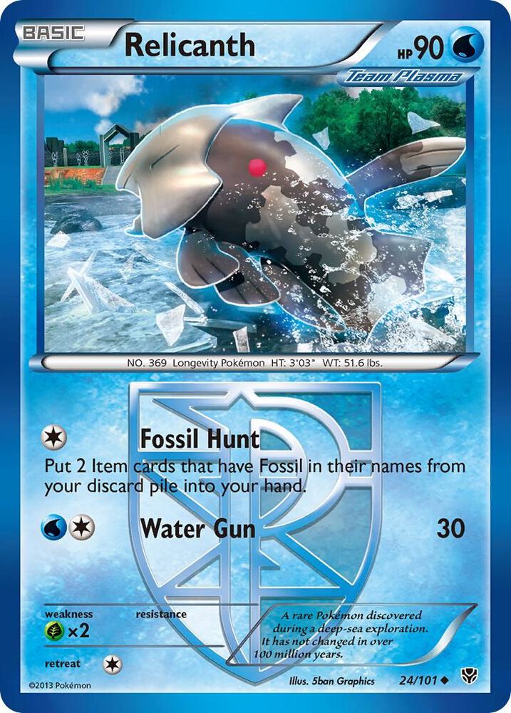 Relicanth (Team Plasma) card image
