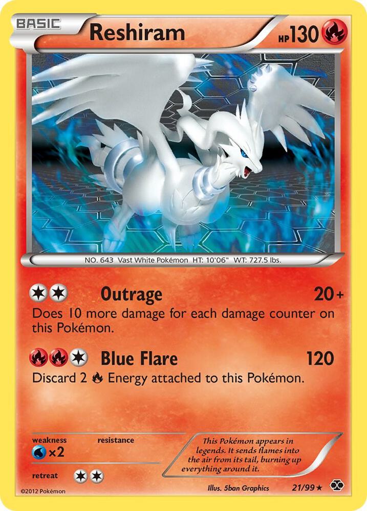 Reshiram card image