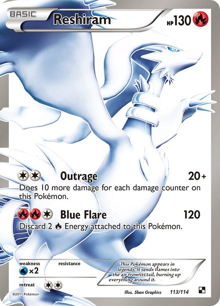 Reshiram (113 Full Art) card image