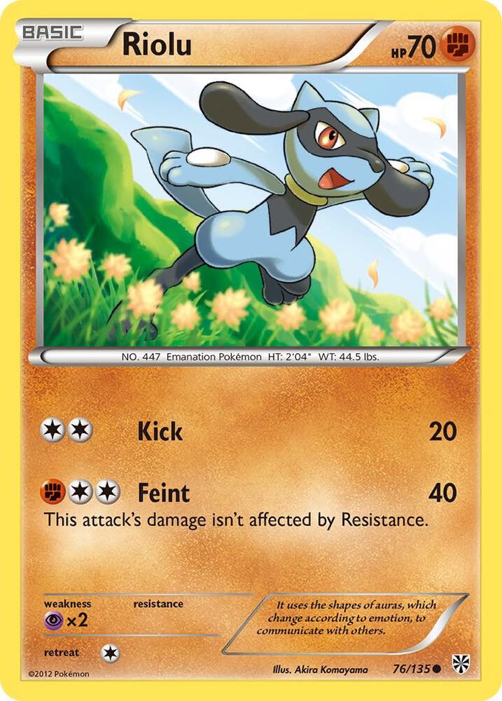 Riolu (76) card image