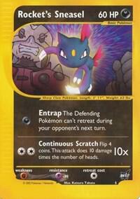 Rocket's Sneasel - 5 card image