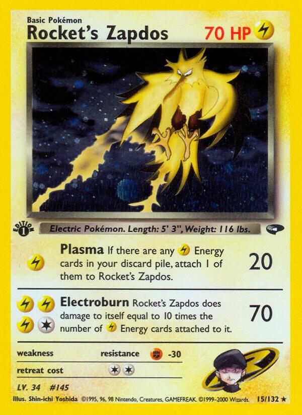 Rocket's Zapdos card image