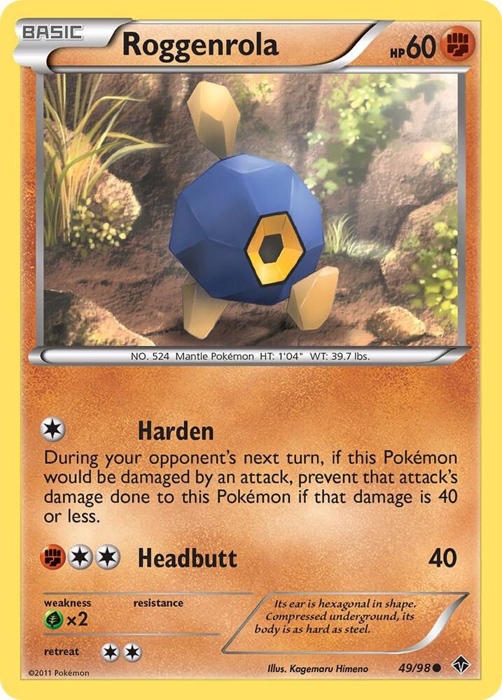 Roggenrola (49) card image