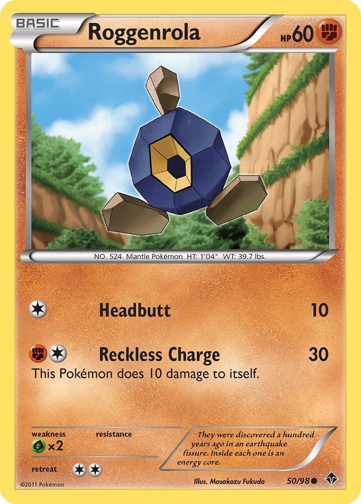 Roggenrola (50) card image