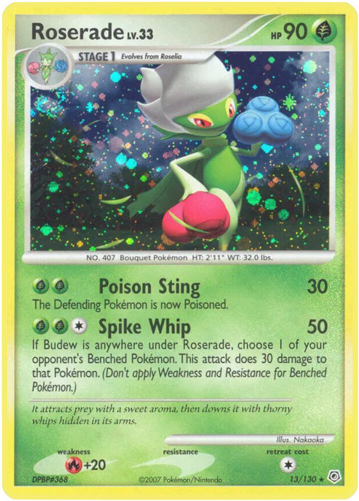 Roserade card image