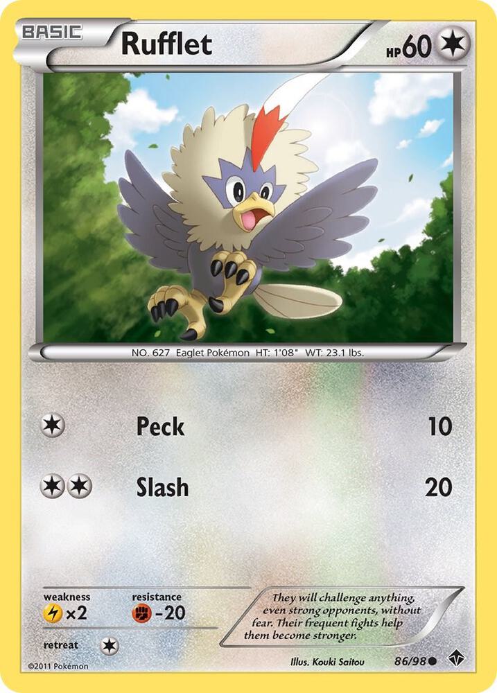 Rufflet (86) card image