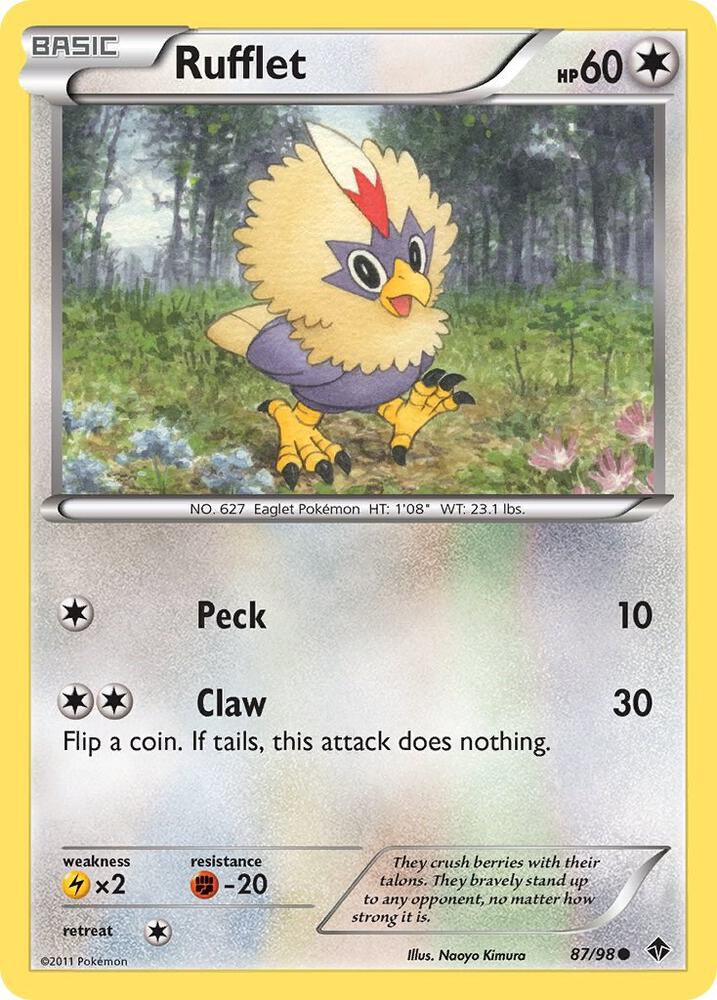 Rufflet (87) card image