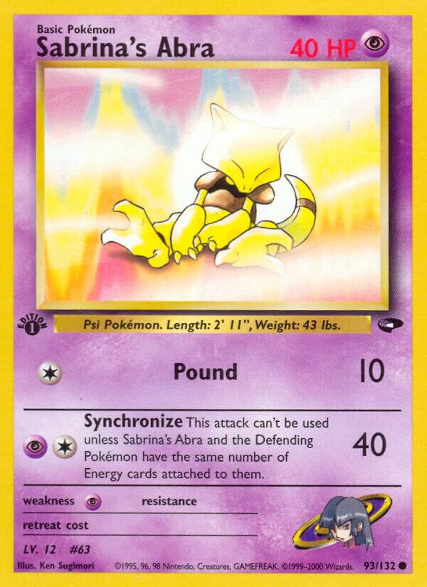 Sabrina's Abra (93) card image