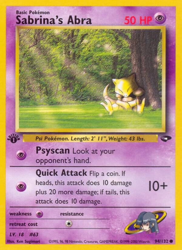 Sabrina's Abra (94) card image