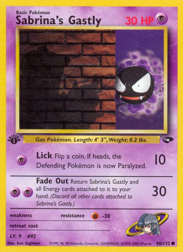 Sabrina's Gastly (96) card image