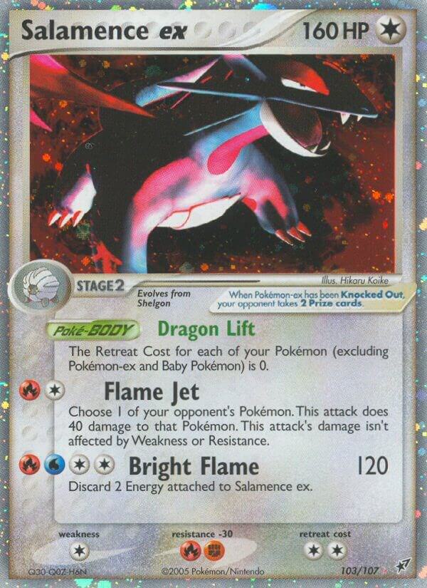 Salamence ex card image