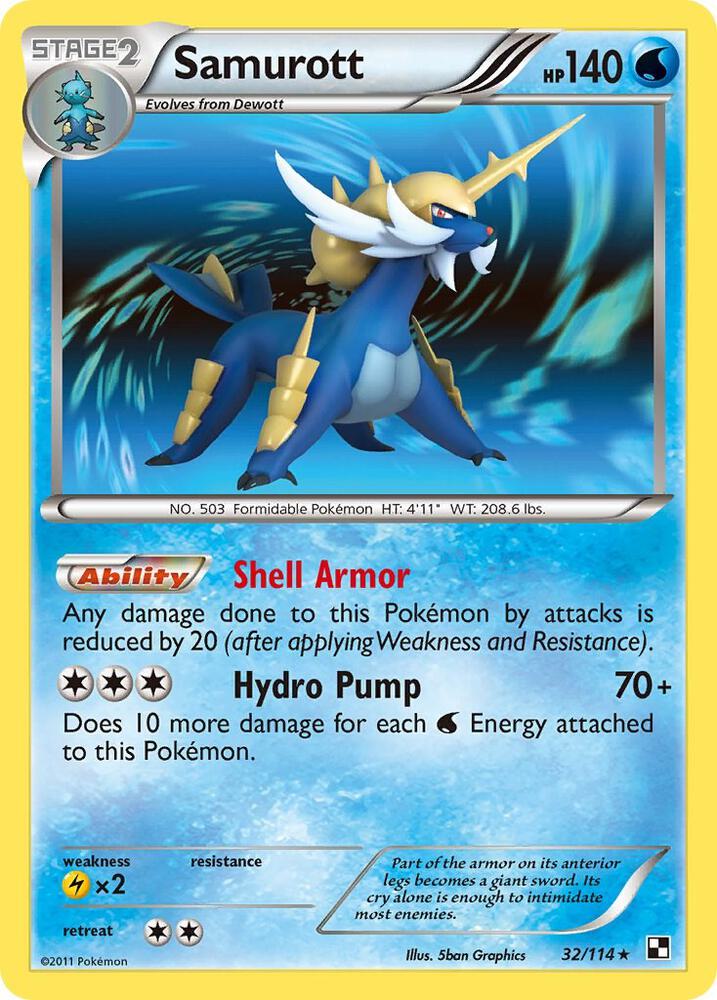 Samurott (32) card image