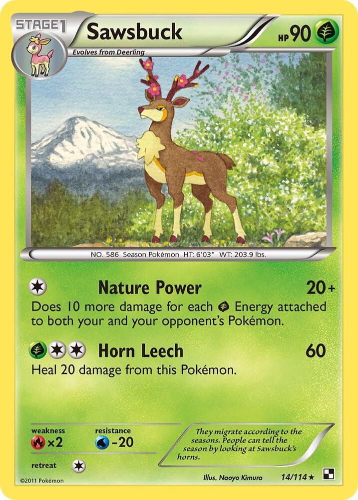 Sawsbuck card image