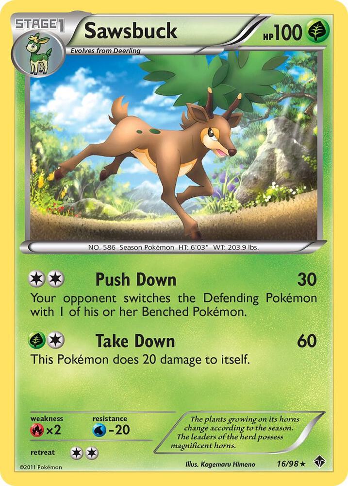 Sawsbuck card image