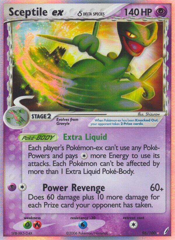 Sceptile ex (Delta Species) card image