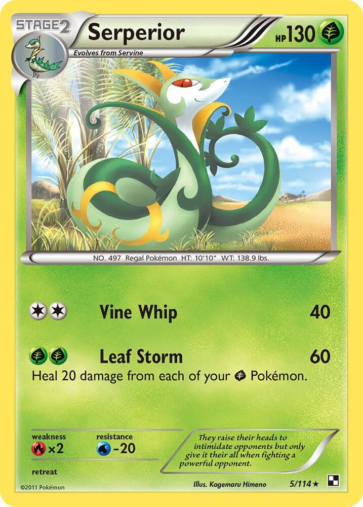 Serperior (5) card image