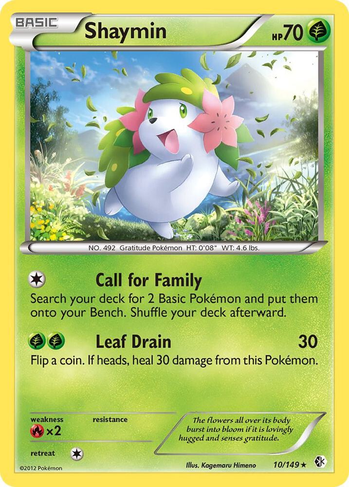 Shaymin card image