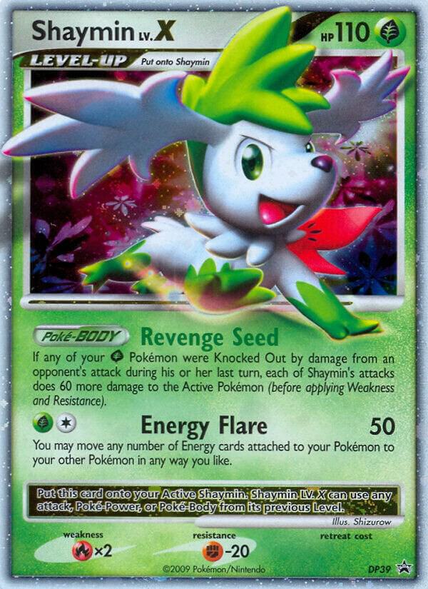 Shaymin LV.X - DP39 card image