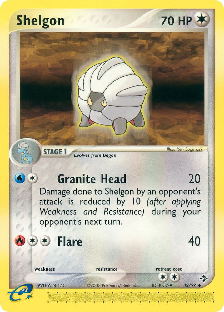 Shelgon - 42/97 card image