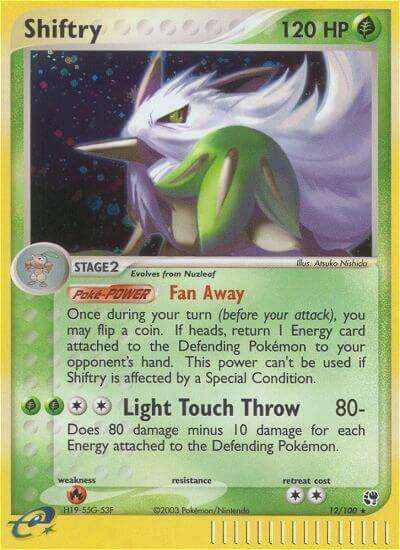 Shiftry - 12/100 card image