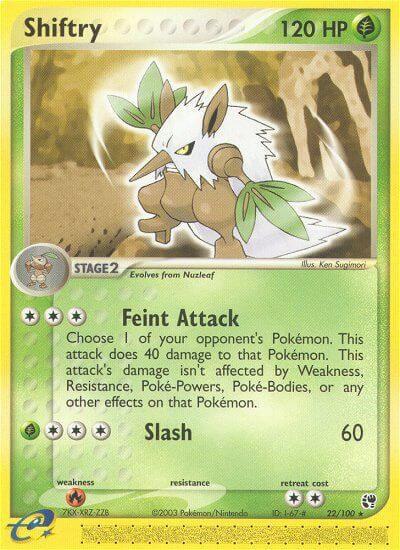 Shiftry - 22/100 card image