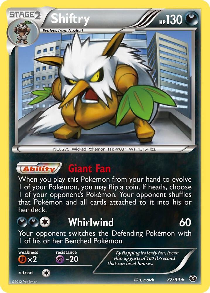 Shiftry card image