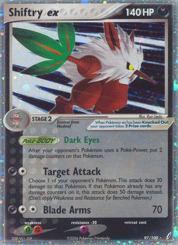 Shiftry ex card image