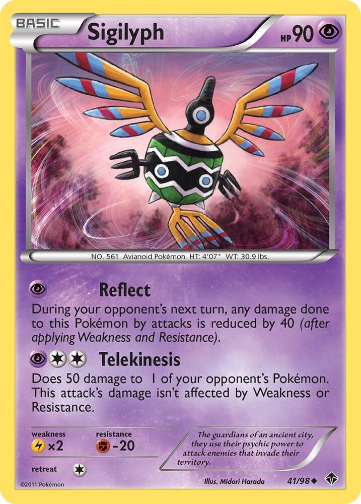 Sigilyph (41) card image