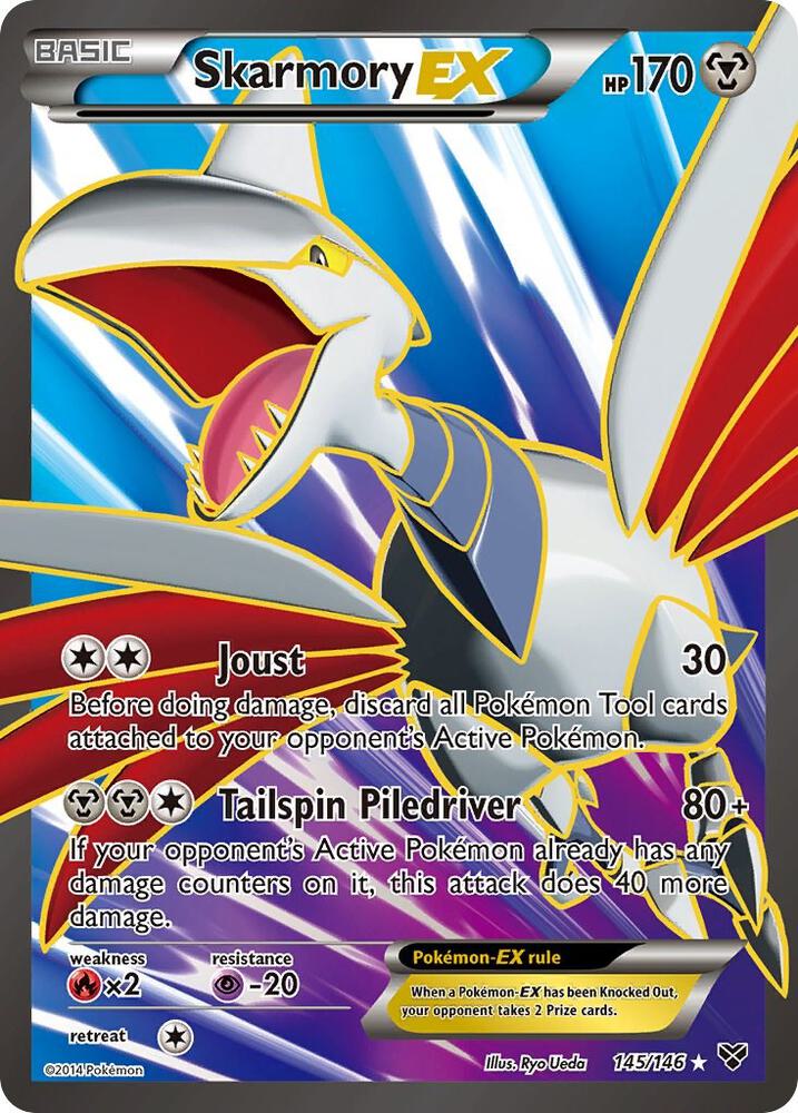 Skarmory EX (145 Full Art) card image