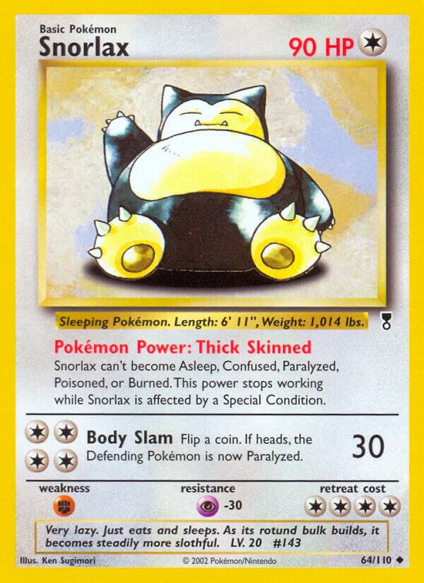 Snorlax card image