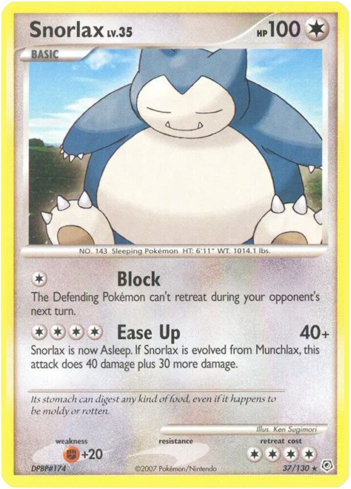 Snorlax card image
