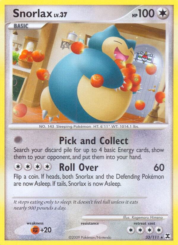 Snorlax (33) card image