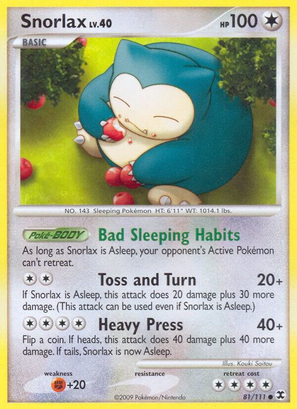 Snorlax (81) card image