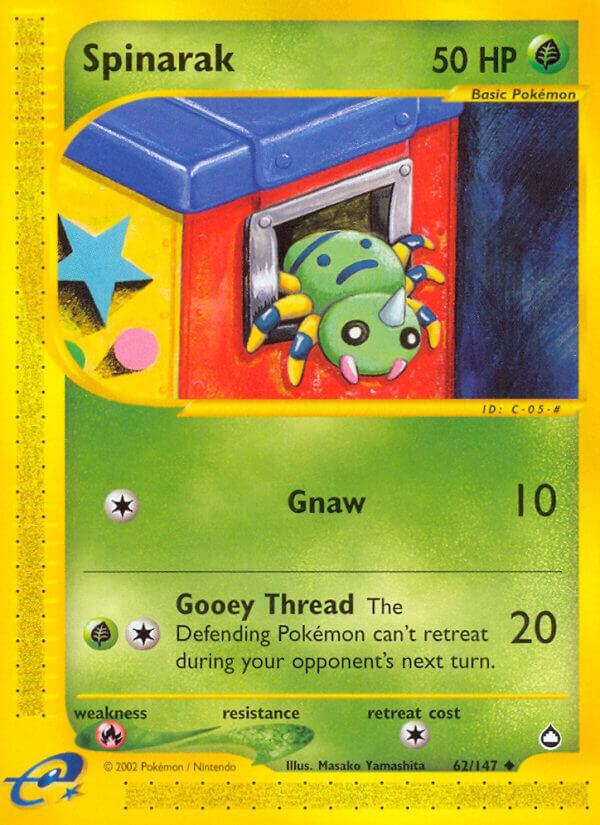 Spinarak (62) card image