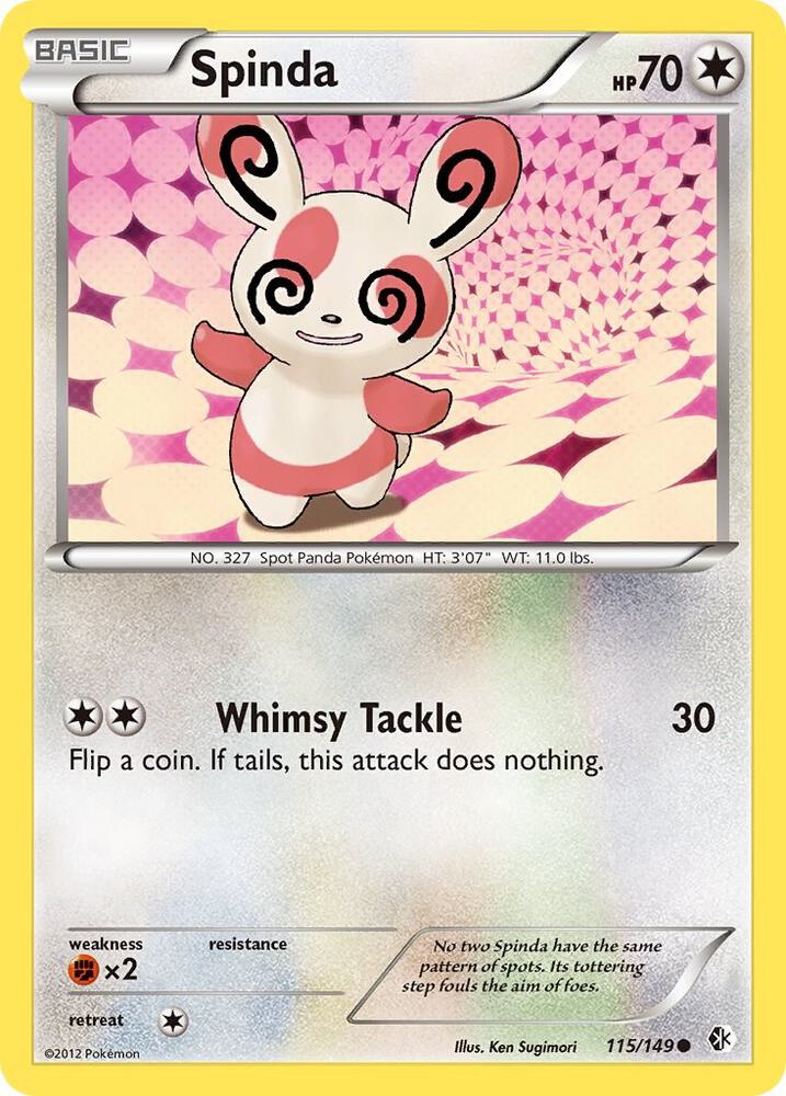 Spinda card image